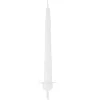 Taartkaarsjes met houder 7cm 100st. Wit