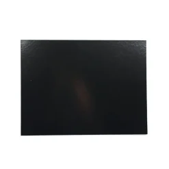 Taartkarton Rechthoek Goud/Zwart 20x30cm per stuk