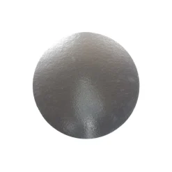 Taartkarton Zilver/Wit Ø22cm per stuk