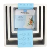 Taartpan PME Vierkant 10cm(h) Set/3