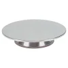 Taartplateau RVS Ø30x6cm