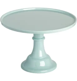 Taartplateau Vintage Blauw Melamine Ø30x20cm