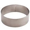 Taartring RVS Ø24x5cm