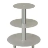 Taartstandaard Aluminium New York 3 etages