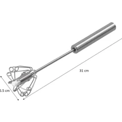 Tala Garde met Veer RVS 31cm