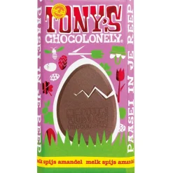 Tony's Chocolonely Paasreep Melk / Spijs / Nootjes 180g