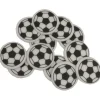 Voetbalschildje Suiker Ø25mm 288st.