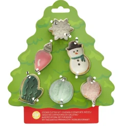 Wilton Koekjesuitsteker Kerstboom Set/6**