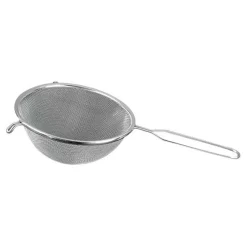 Zeef bol RVS met handvat, 16 cm